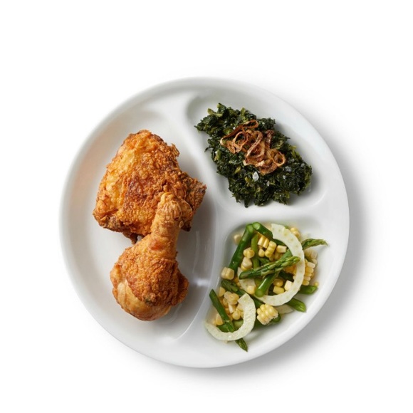 Corelle- New Set of 16 Corelle Winter White Frost, Divided Plates Lunch & Dinner - Picture 4 of 10